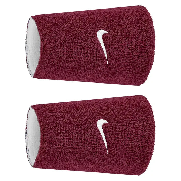 Swoosh Classic Reversible Doublewide Wristbands 2 Pack