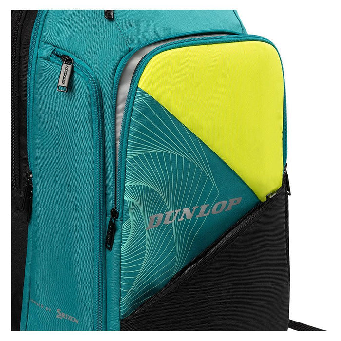 SX Performance Tennis Backpack Teal and Black