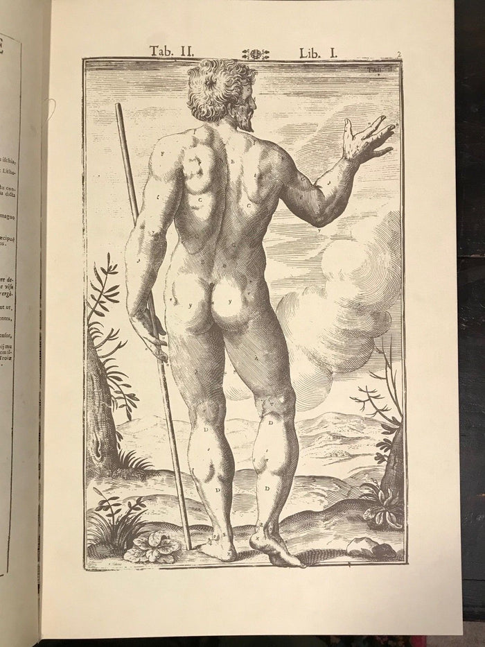 TABULAE ANATOMICAE 1627 - GIUILIO CASSERI  LTD ED 2500 - ANATOMY LITHOS, FOLIO