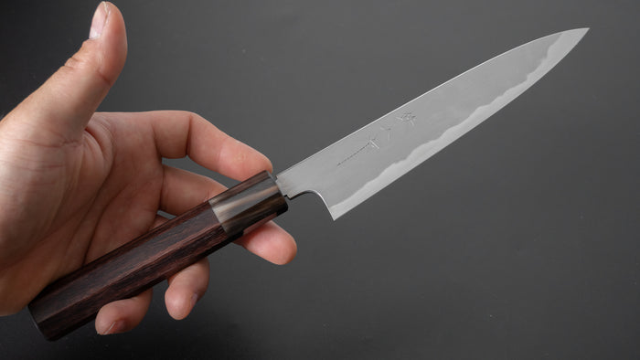 Tetsujin Blue #2 Kasumi Petty 165mm Taihei Rosewood Handle - HITOHIRA