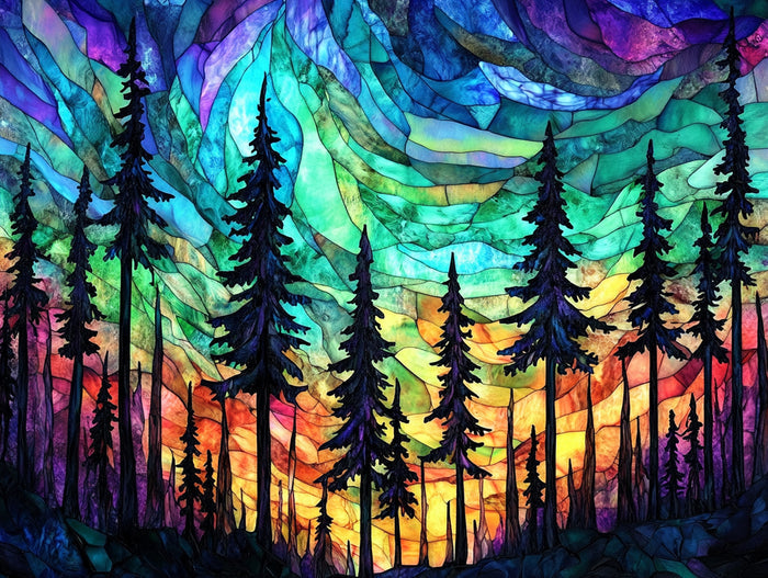 The Aurora Forest