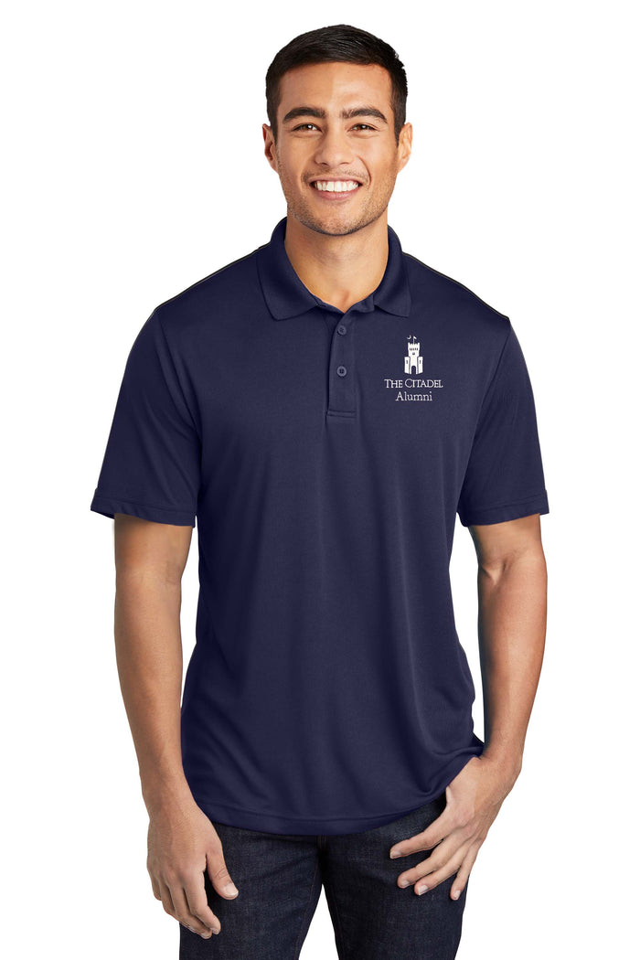 The Citadel Alumni Barracks Performance Polo-Navy