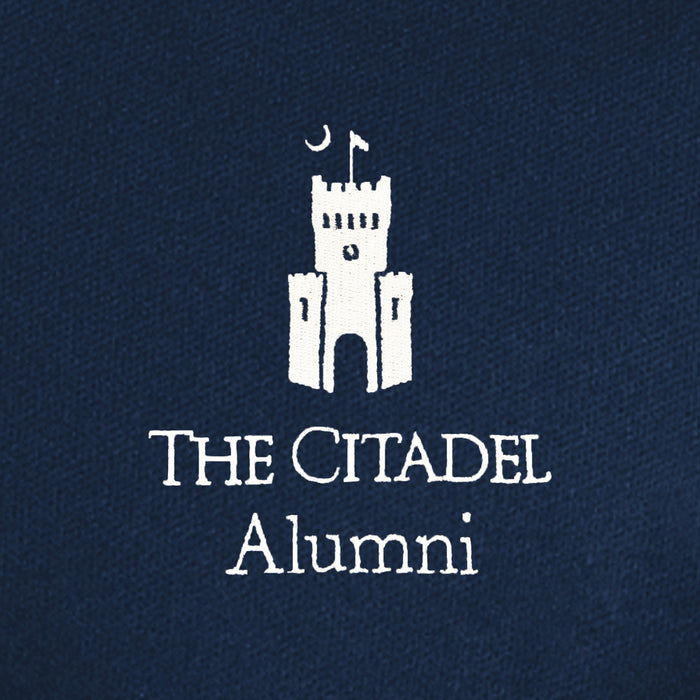 The Citadel Alumni, PT Barracks, UV Micro-Mesh Polo Shirt- Navy