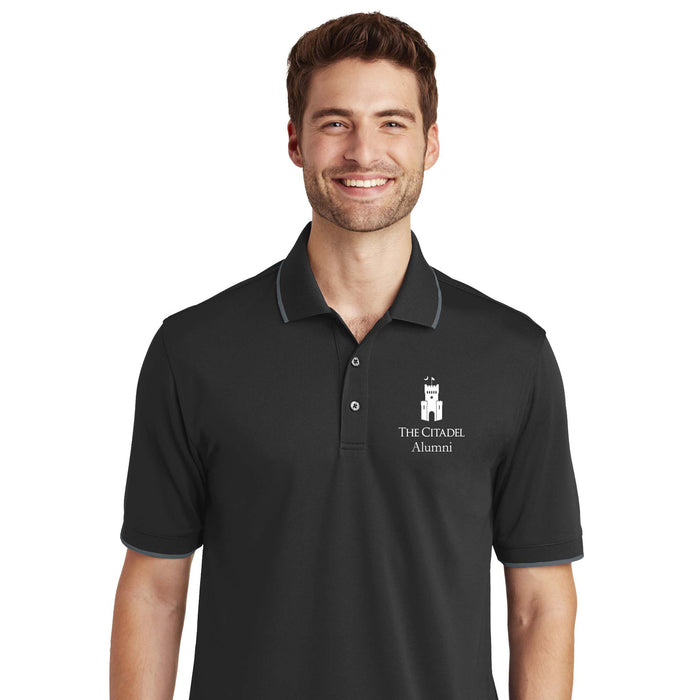 The Citadel Alumni, PT Barracks, UV Micro-Mesh Polo Shirt
