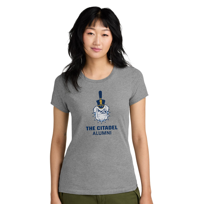 The Citadel, Alumni Spike, District ® Women’s Perfect Weight ® T-Shirt - Grey
