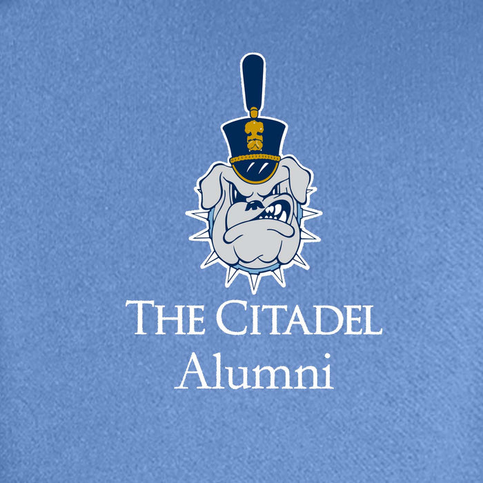 The Citadel Alumni Spike Performance Polo-Carolina blue