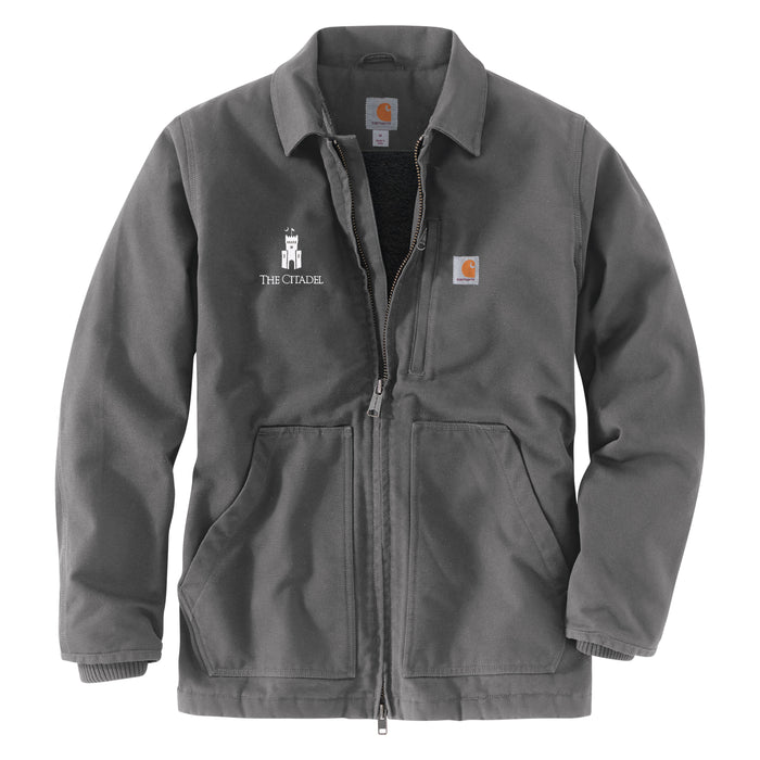 The Citadel, Barracks, Carhartt® Sherpa-Lined Coat - Grey