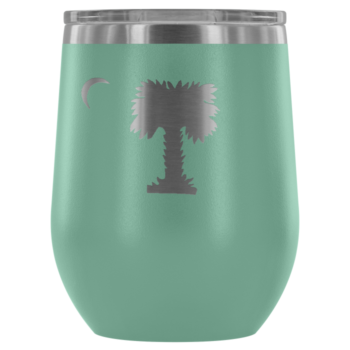 The Citadel, Big Red 12 oz Wine Tumbler
