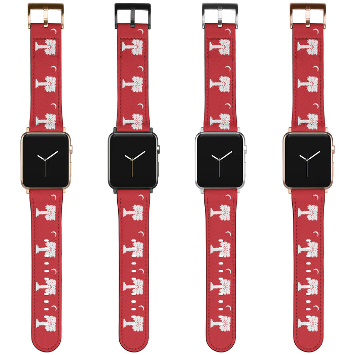Big Red Palmetto Apple Watch Band