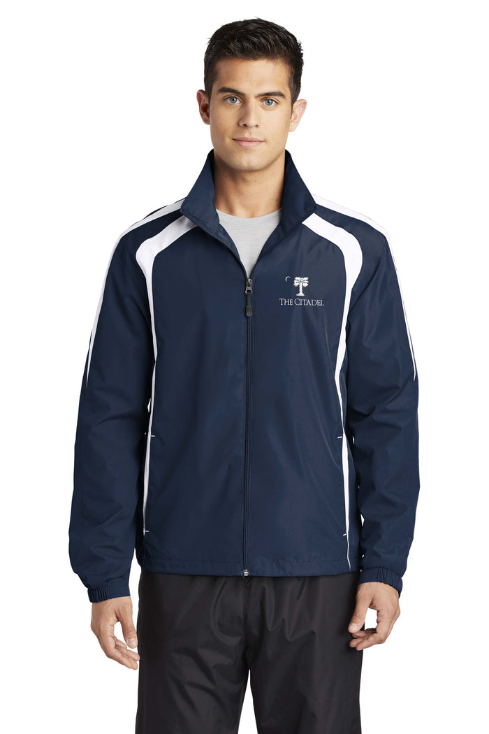The Citadel Colorblock Raglan Jacket