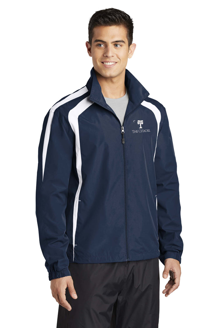 The Citadel Colorblock Raglan Jacket