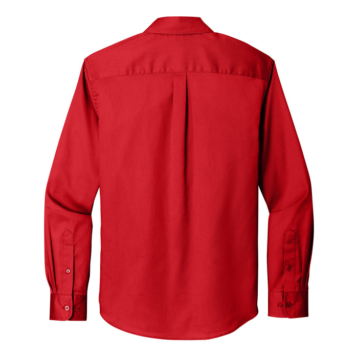 The Citadel, Big Red, Crescent, Class of 1975, Long Sleeve Twill Shirt- Red - back