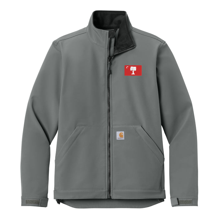 The Citadel, Big Red Flag, Carhartt® Rain Defender® Soft Shell Jacket - Grey