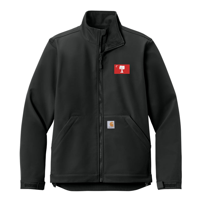 The Citadel, Big Red Flag, Carhartt® Rain Defender® Soft Shell Jacket - Black