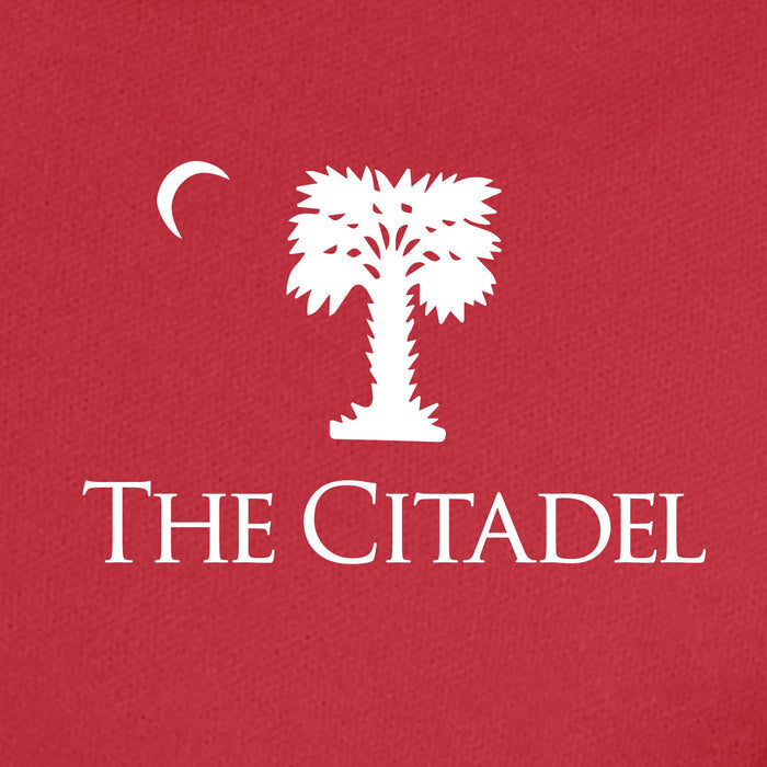The Citadel, Big Red logo, UV Micro-Mesh Polo Shirt- Red