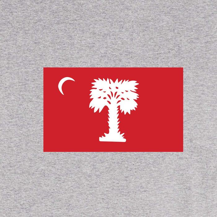 Big Red Cotton Long Sleeve Tee- Heather Gray
