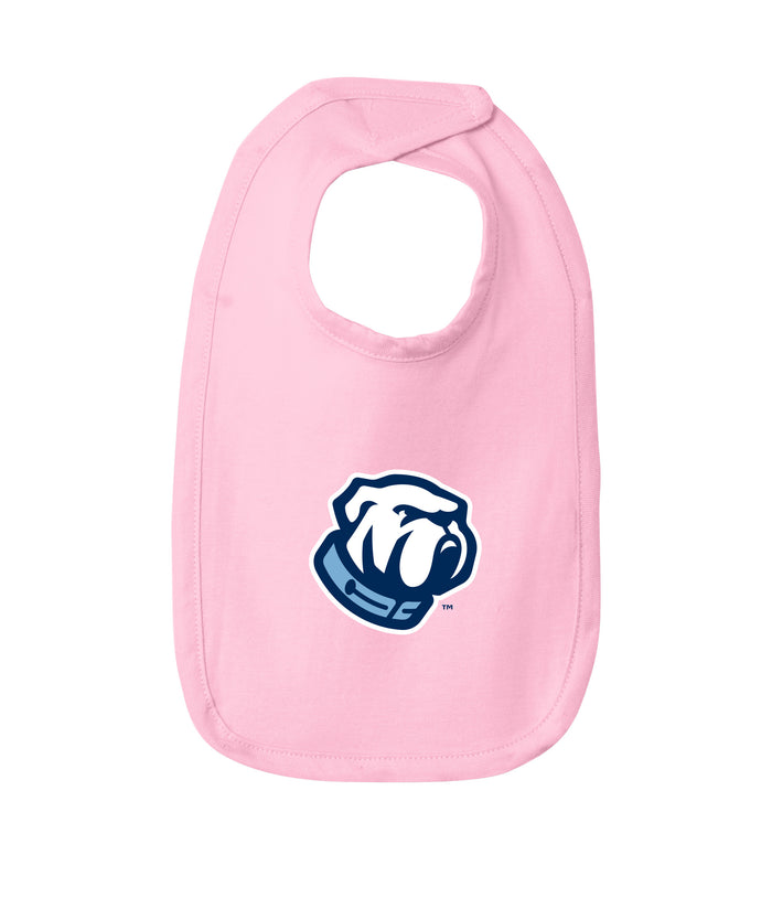 The Citadel Bulldog Infant Premium Jersey Bib-Pink