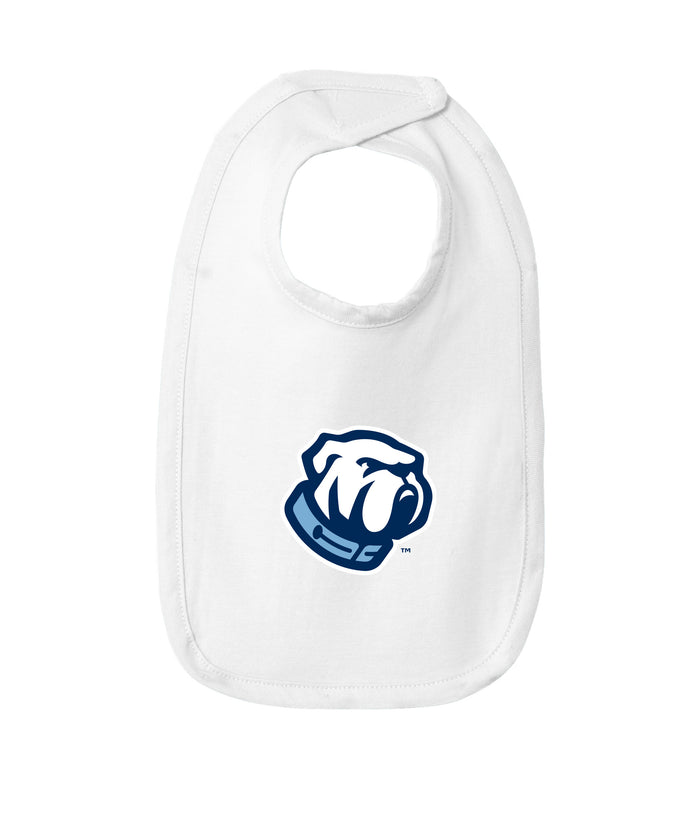 The Citadel Bulldog Infant Premium Jersey Bib-White
