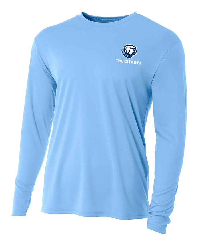 The Citadel Bulldog A4 Cooling Performance Long Sleeve Tee