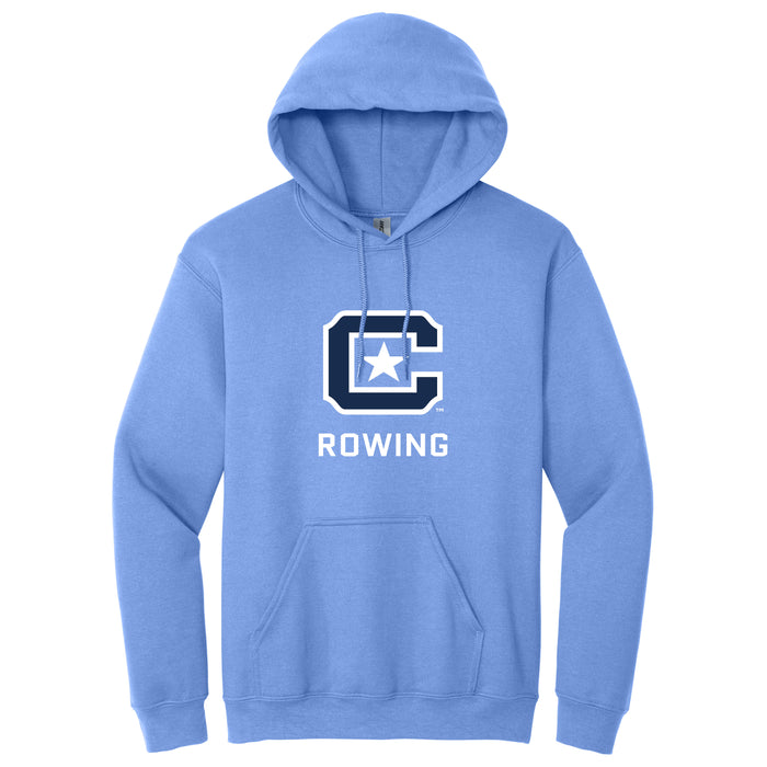 The Citadel C, Club Sports - Rowing,  Heavy Blend™ Hooded Sweatshirt - Carolina Blue