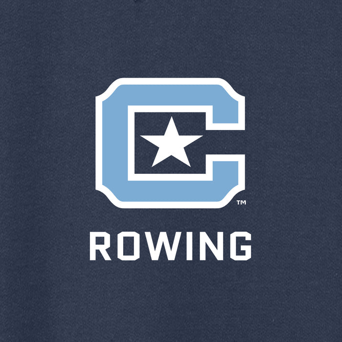 The Citadel C, Club Sports - Rowing,  Heavy Blend™ Hooded Sweatshirt - Navy