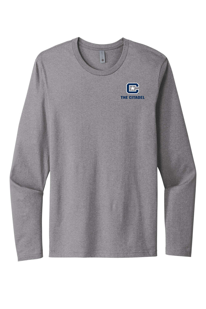 The Citadel C Cotton Long Sleeve Tee