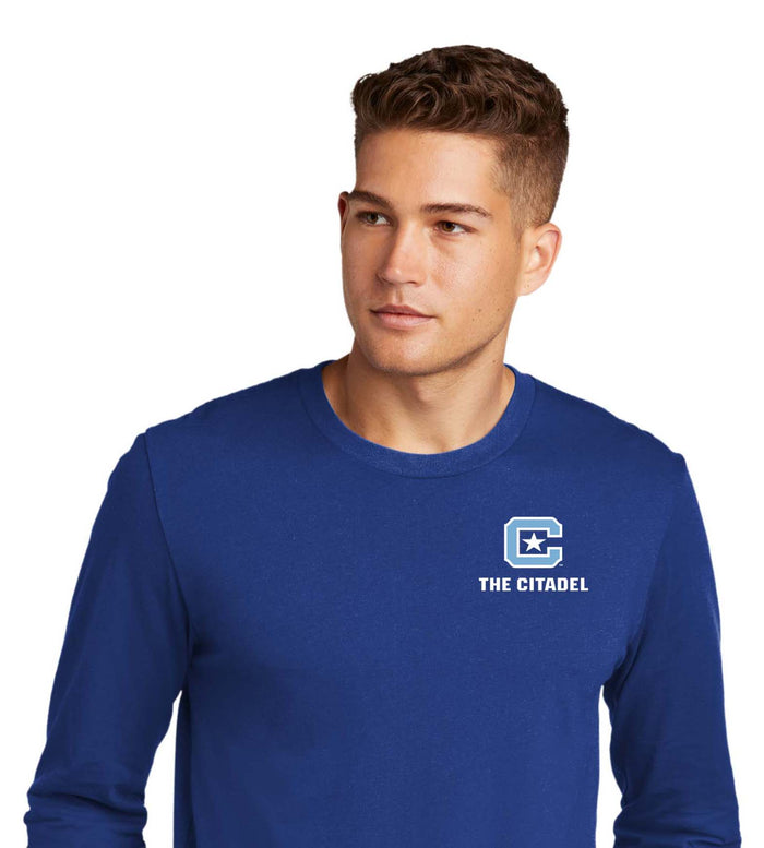 The Citadel C Cotton Long Sleeve Tee