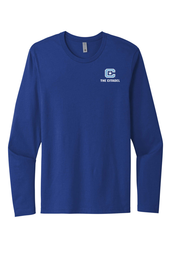 The Citadel C Cotton Long Sleeve Tee
