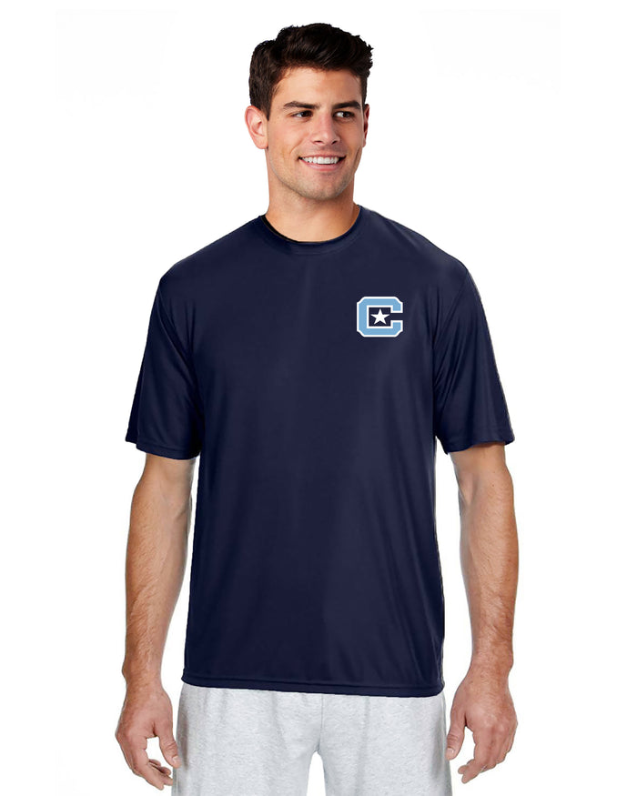 The Citadel C Performance Tee-Navy
