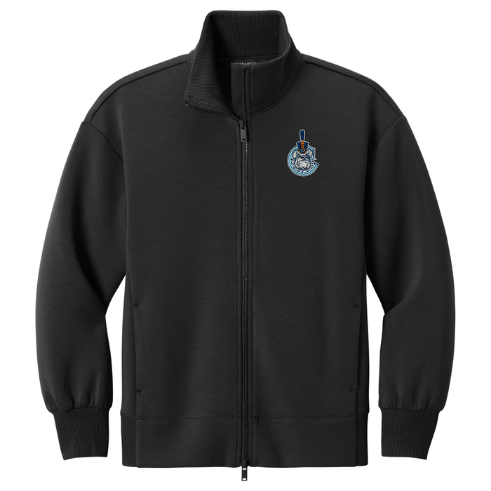 The Citadel, C Spike, Mercer+Mettle® Women’s Soft Spacer Full-Zip - Black