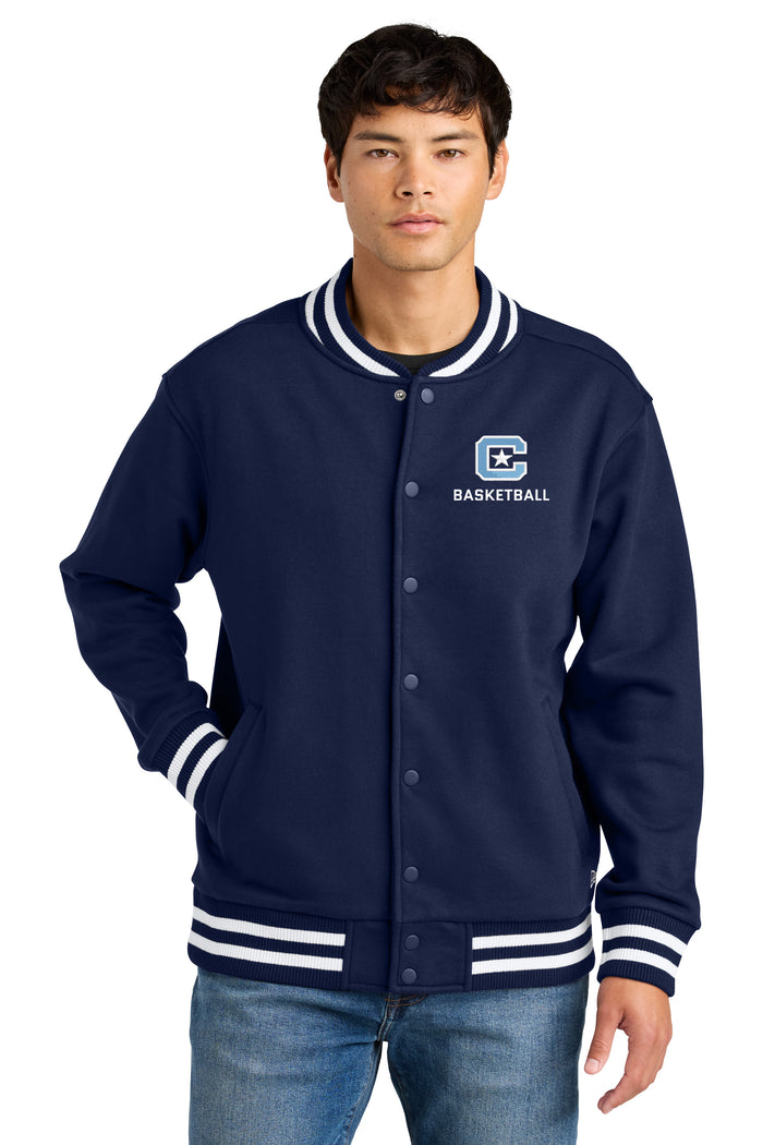 The Citadel, C Star, Basketball, Varsity Heavyweight Fleece Jacket