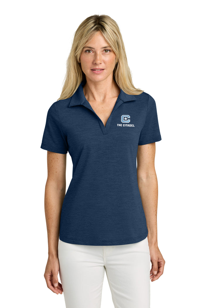 The Citadel, C Star Logo, TravisMathew Women’s Onward Polo - Navy