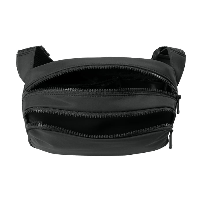 The Citadel, C Star, Port Authority® Matte Dual-Compartment Crossbody - Black