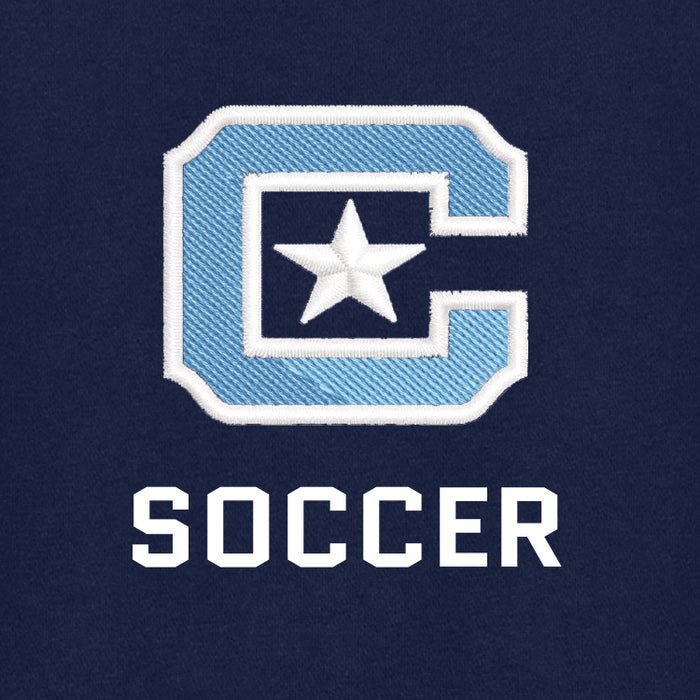 The Citadel, C Star, Soccer, Varsity Heavyweight Fleece Jacket