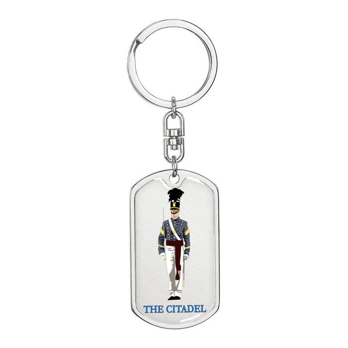 The Citadel, Cadet Inspired Engravable Keychain
