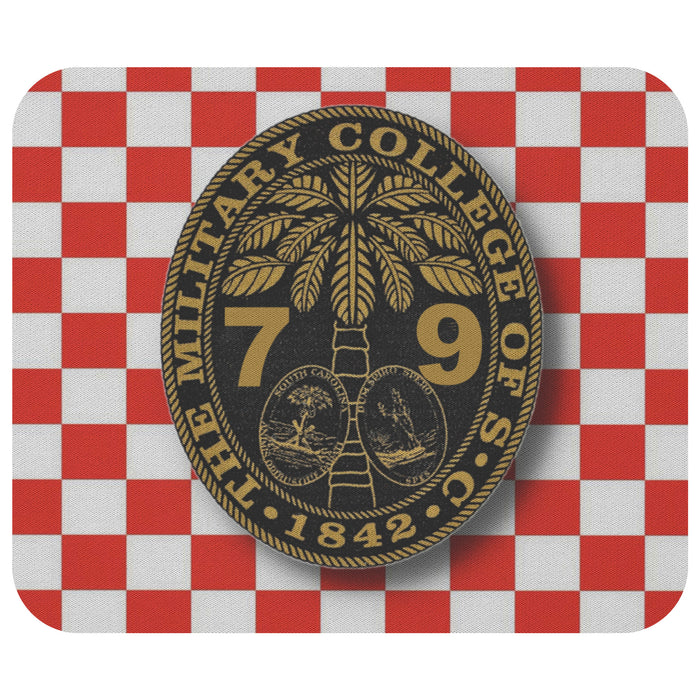 The Citadel, Class of 1979 Ring Bezel Checkerboard Mousepad