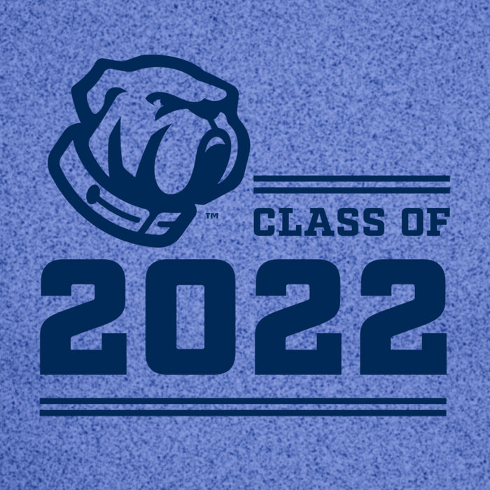 Class of 2022 Ringer Tee-Heather royal-Navy