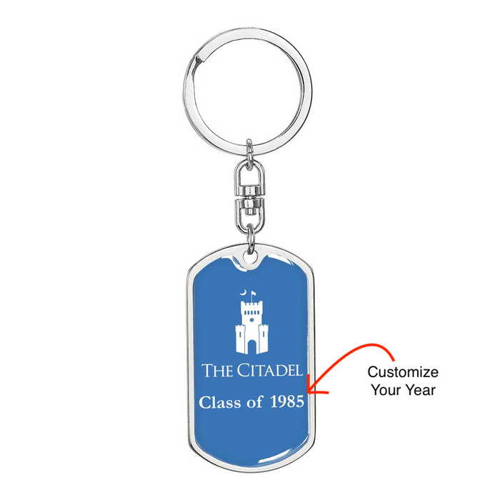 The Citadel, Class of (your year), Custom Engravable Keychain