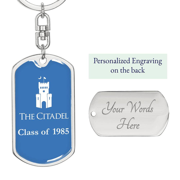 The Citadel, Class of (your year), Custom Engravable Keychain