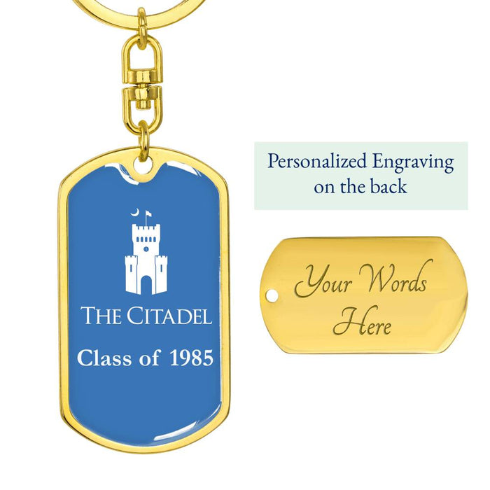 The Citadel, Class of (your year), Custom Engravable Keychain