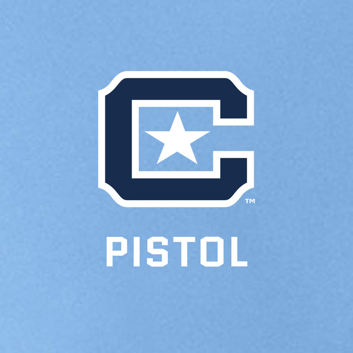 The Citadel, Club Sports - Pistol, A4 Ladies' Cooling Performance T-Shirt-Carolina Blue