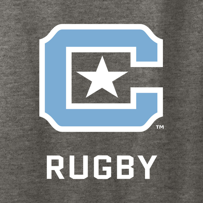 The Citadel, Club Sports - Rugby, District ® Women’s Perfect Weight ® V-Neck T-Shirt - Grey