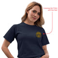 The Citadel, Customizable (Your Year) Ring Bezel Design, Perfect Weight® Icon T-Shirt - Navy