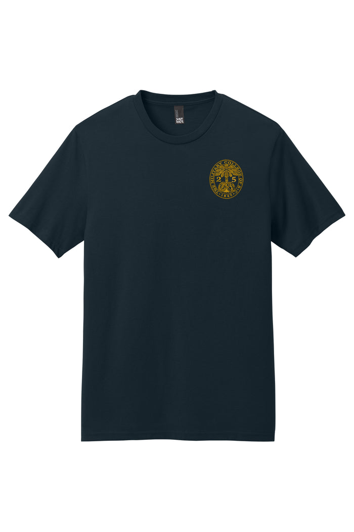 The Citadel, Customizable (Your Year) Ring Bezel Design, Perfect Weight® Icon T-Shirt - Navy