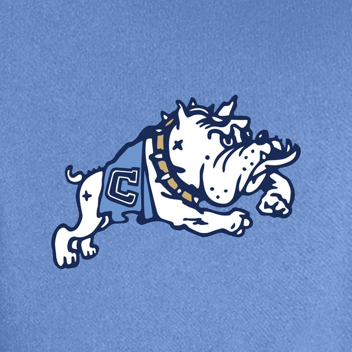 Jumping Bulldog Performance Polo- Carolina Blue