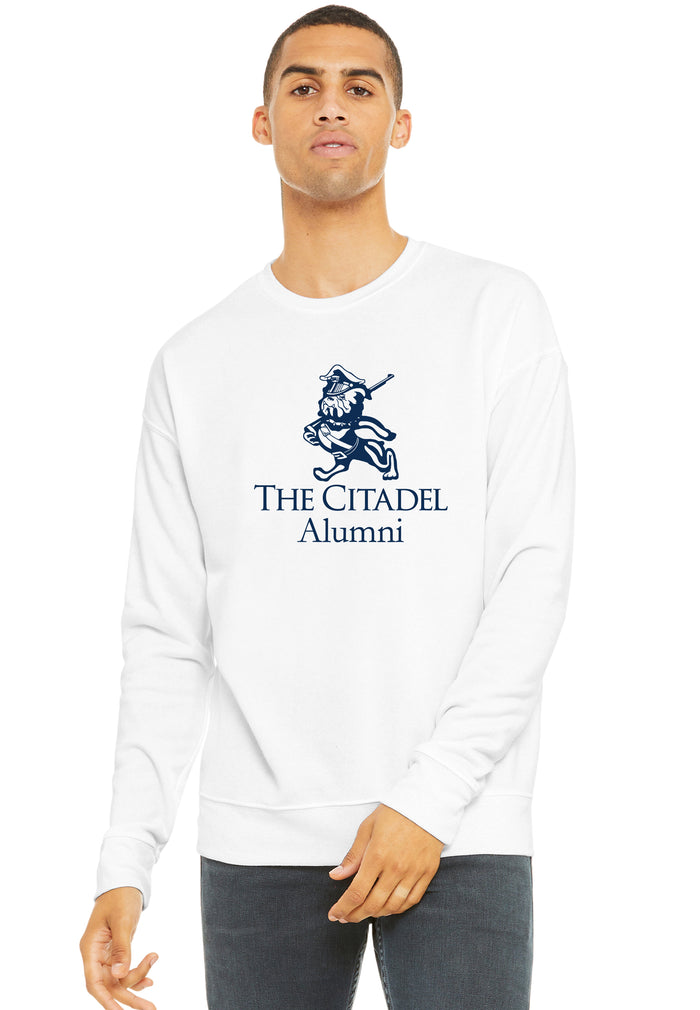 The Citadel Marching Bulldog Alumni Unisex Drop Shoulder Sweatshirt