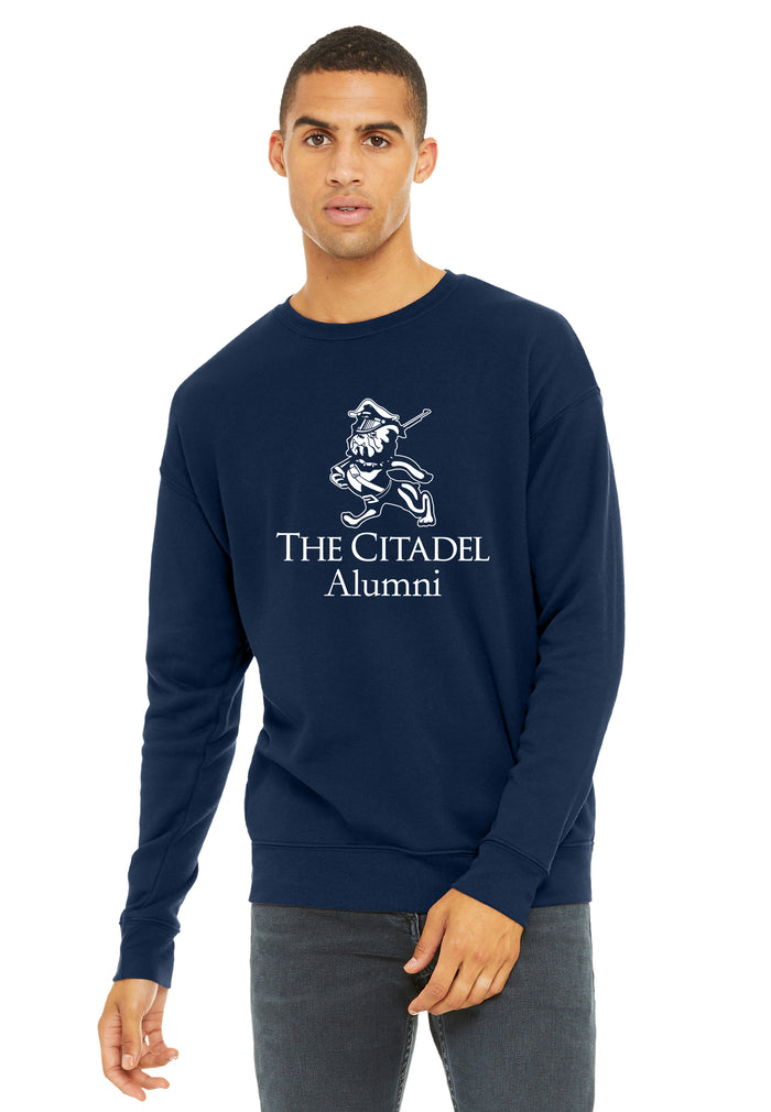 The Citadel Marching Bulldog Alumni Unisex Drop Shoulder Sweatshirt
