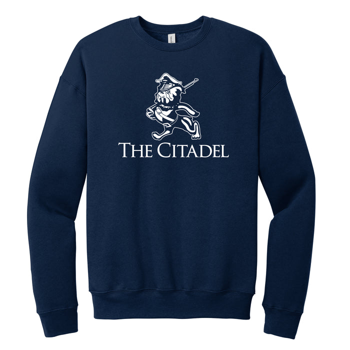 The Citadel Marching Bulldog Unisex Sponge Fleece Drop Shoulder Sweatshirt
