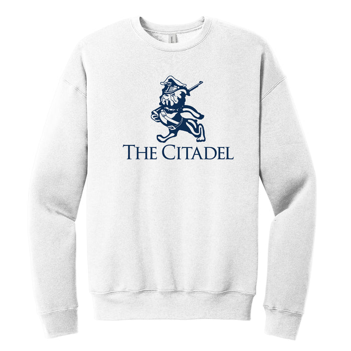 The Citadel Marching Bulldog Unisex Sponge Fleece Drop Shoulder Sweatshirt