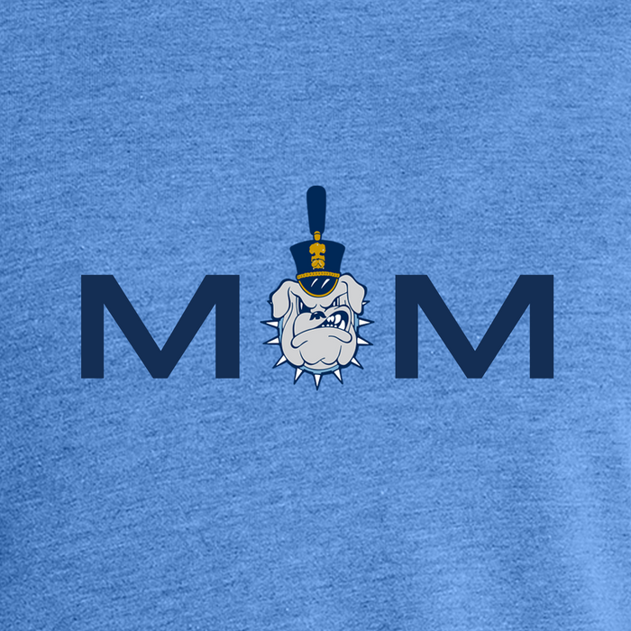 The Citadel, Mom and Spike, Women’s Tri-Blend T-Shirt - Carolina blue